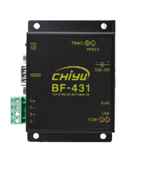 CHIYU BF-431, BỘ CHUYỂN ĐỔI RS422/232 TO TCP/IP
