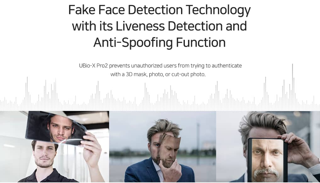 ubio x pro 2 fake face detection